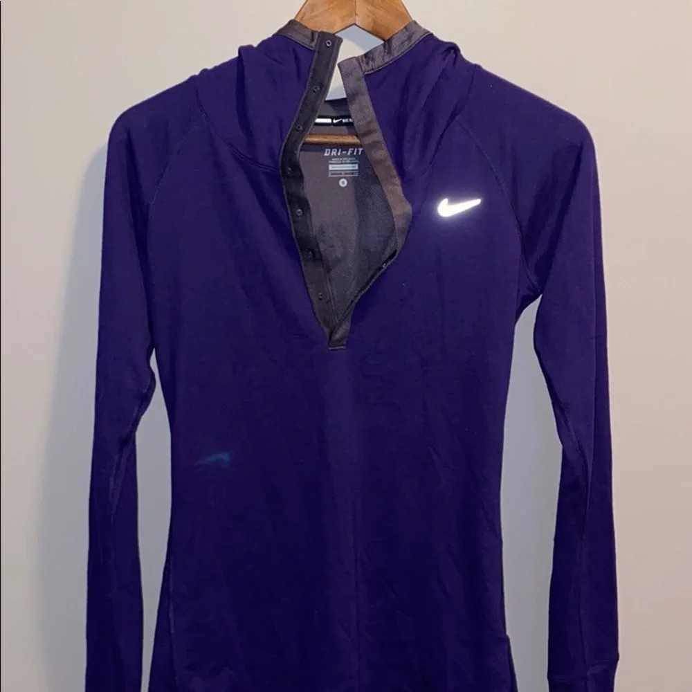 Nike Running Pullover Purple Size‎ S